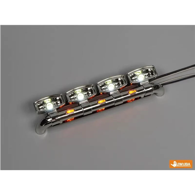 LED-Dachstrahler-Leiterplatte für 1:14 Maßstab Tamiya RC Truck Tipper für SCANIA 6x4 770S 56368 LESU DIY – Detail 8