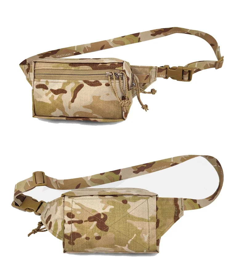 Airsoft Multicam Shoulder Bag Tactical SS Fanny SACK Mk3 Waist Pouch Running Travel Storage Mini Crossbody Pouch 500D