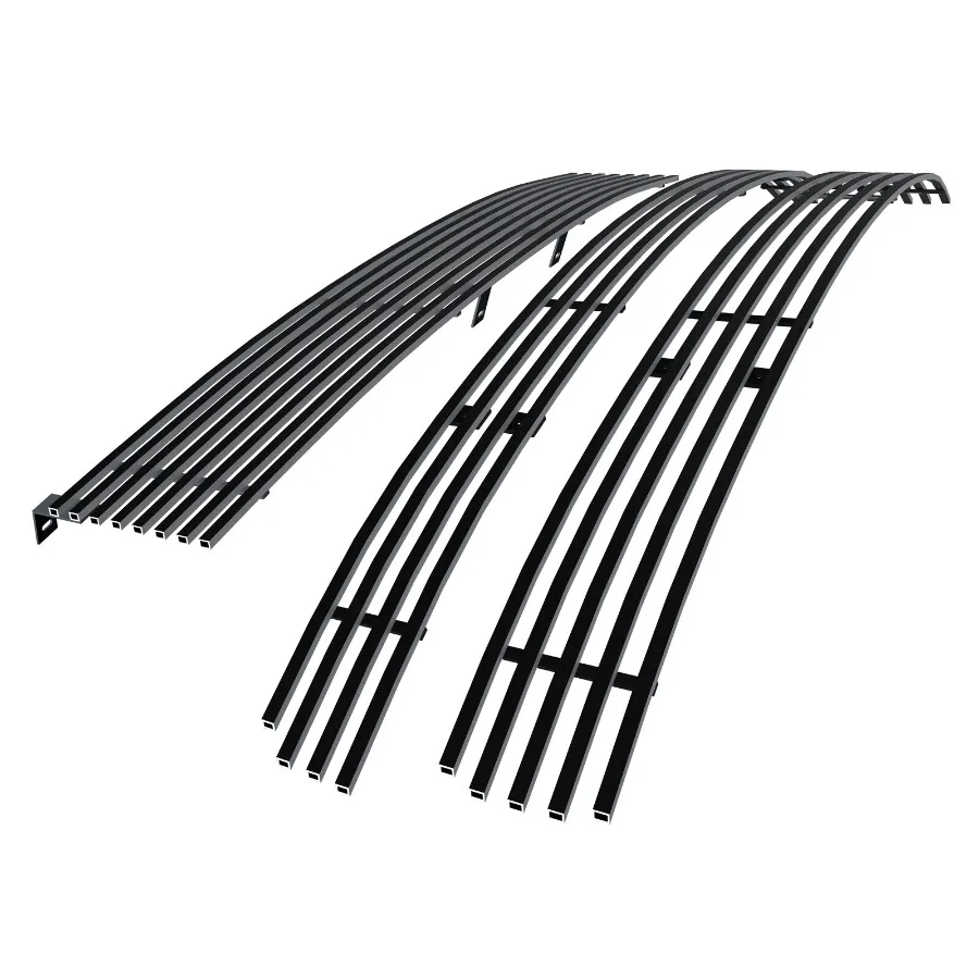 

Fits 2003-2007 Scion XB Stainless Steel Black Horizontal Billet Grille Combo