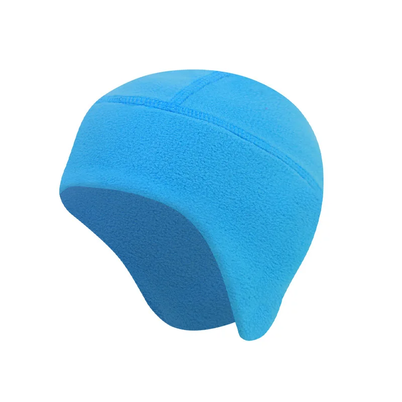 Autumn Winter Fleece Earflap Hat Cycling Skiing Soft Women Men Beanie Warm Mountaineering Windproof Hiking Commuting Unisex Cap
