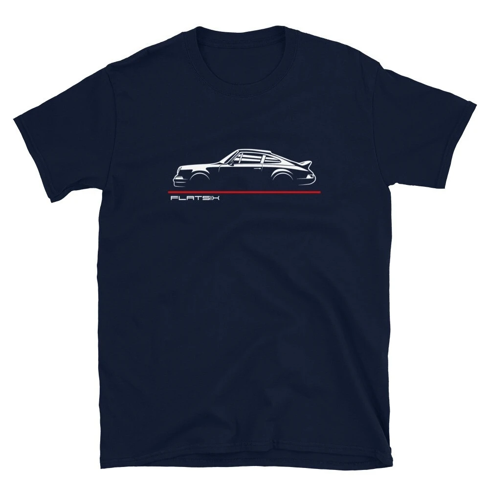 تي شيرت كلاسيكي Carrera Aircooled 911 964 996 993 991 930 Flatsix للرجال