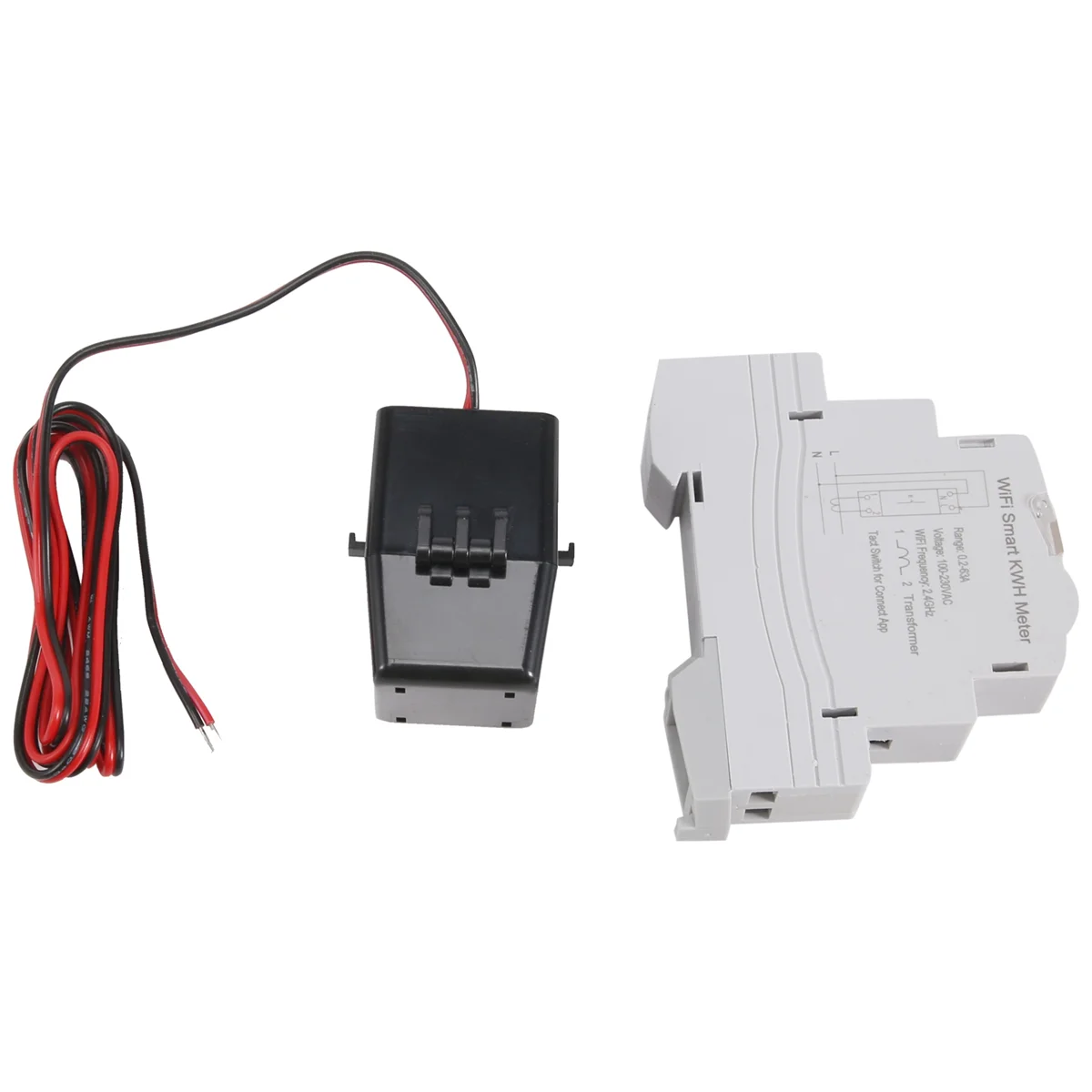 

EYFL-ATMS1603 Tuya Single Phase WiFi Intelligent Energy Meter 100A Din Rail Precisely Measuring Voltmeter Ammeter Power