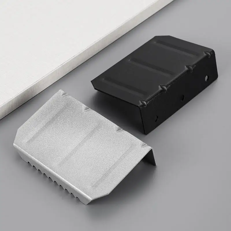 فتاحة باب من الفولاذ المقاوم للصدأ بدون لمس، مقبض دواسة القدم بدون استخدام اليدين، تجنب الاتصال، ملحقات الأجهزة المعدنية