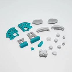 Replacement Plastic Shell Housing Case Buttons for Switch Lite Console Full Set Buttons - Turquoise