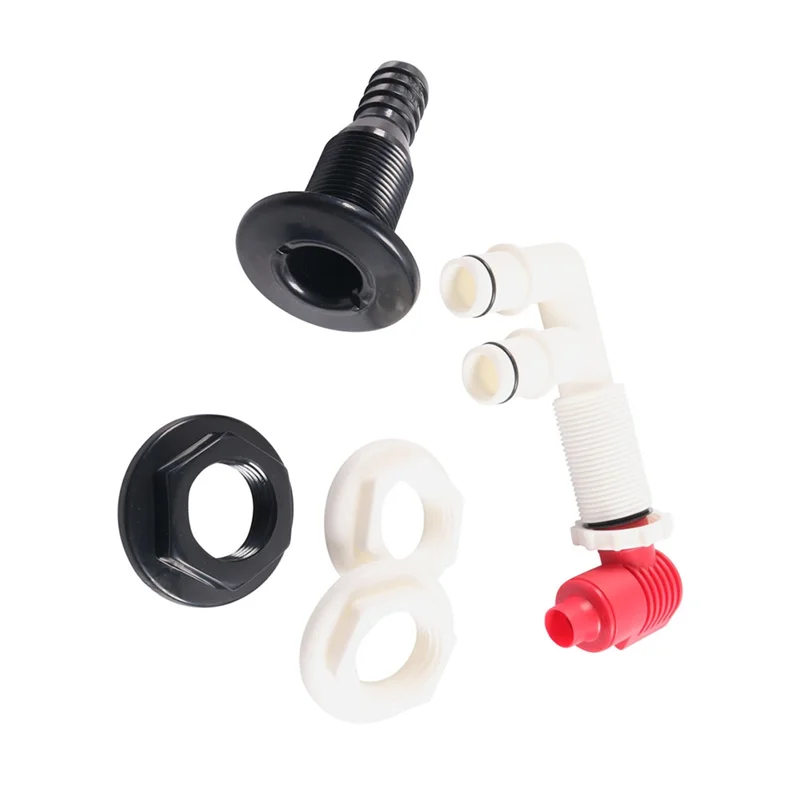 

Комплект аэратора сливного клапана, 3/4-портовая рыбацкая лодка, аквариум для живой рыбы, морской слив и аэраторный клапан, комплект комбинированного клапана