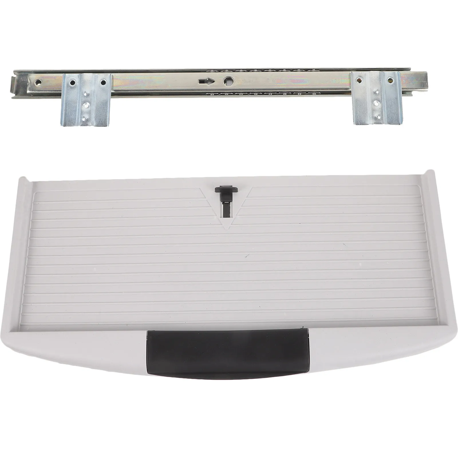 

1Set Keyboard Drawer Under Desk Large Pull Out Tray Smooth Sliding Keyboard Tray Adjustable Ergonomic Stand Under Desk Drawer