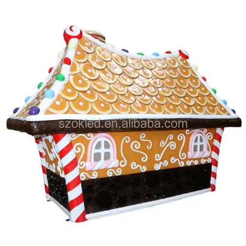 Casa Páscoa Cheddar Gingerbread Teddy Bear Quebra-Nozes Dragão Santa Panda Abóbora Gorila Decoração do feriado