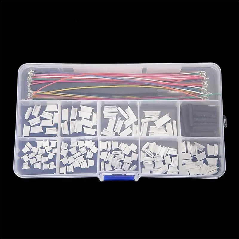 ABAE-SH1.0MM JST 1Mm Cable Connector Kit For GPS Racing Drone With 28AWG Crimped Terminal