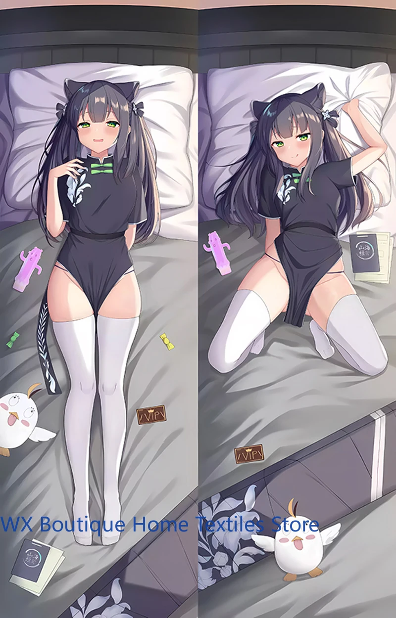 الأزرق الأرشيف Dakimakura أنيمي Sunonara Syunn وسادة حالة العناق.. Peachskin الفراش غطاء الوسادة