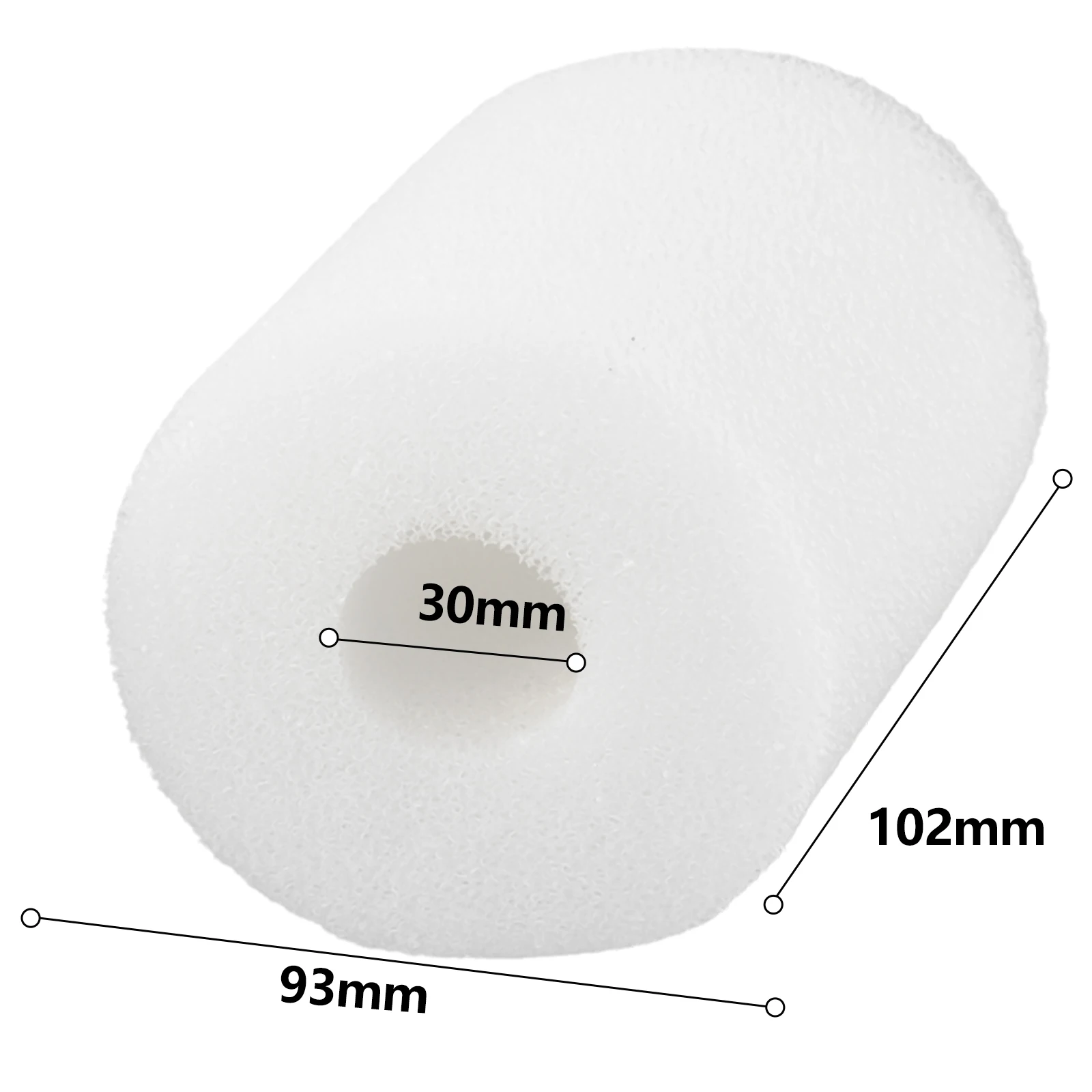 Cartuccia filtrante in schiuma efficiente e di lunga durata 2 cartucce riutilizzabili per la sostituzione settimanale consigliata in piscina Intex H