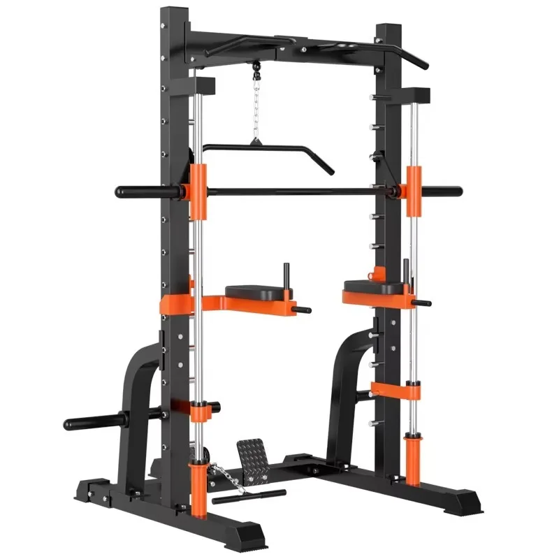 

Specially Design Multifunctional Commercial Training Fitness Equipment Home Fitness Barbell Lifting Squat Protection Bench Racks