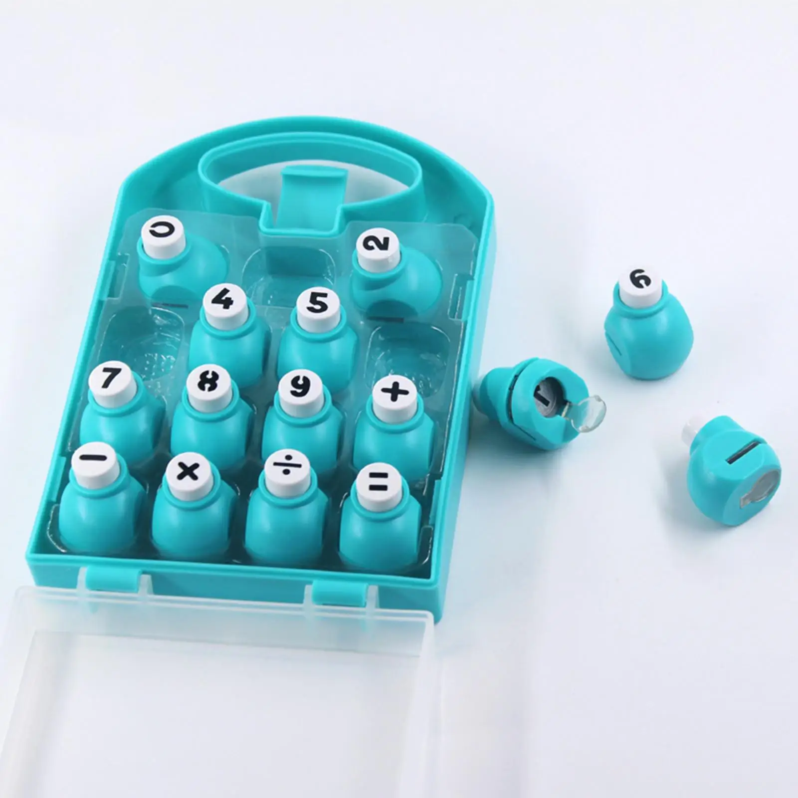 ثقب الناخس للحرف الورقية ، عدد لكمة القاطع ، الأطفال مع صندوق تخزين ، أداة النقش ، اللكمات الحرفية