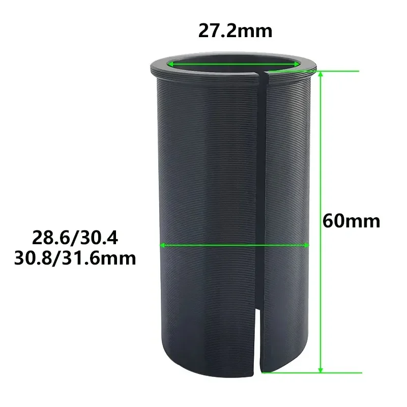 MTB Road Bike Seat Tube Seatpost Reducing Sleeve 27.2/28.6/30.4/30.8/30.9/31.6/33.9mm Seat Post Tube Adapter