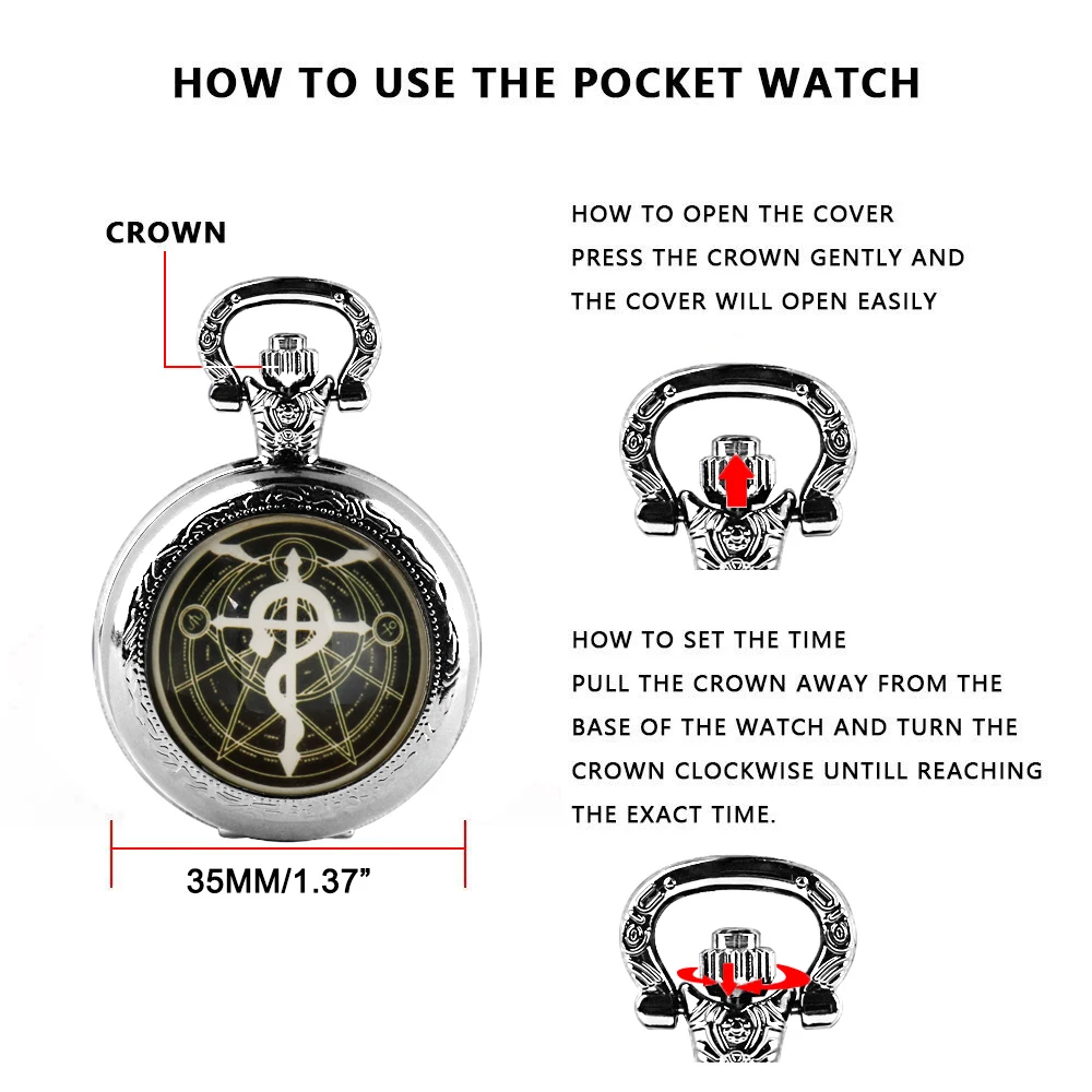 แฟชั่นเงินสแตนเลสแก้วโดมควอตซ์สร้อยคอนาฬิกาพ็อกเก็ตนาฬิกาผู้หญิงเครื่องประดับจี้