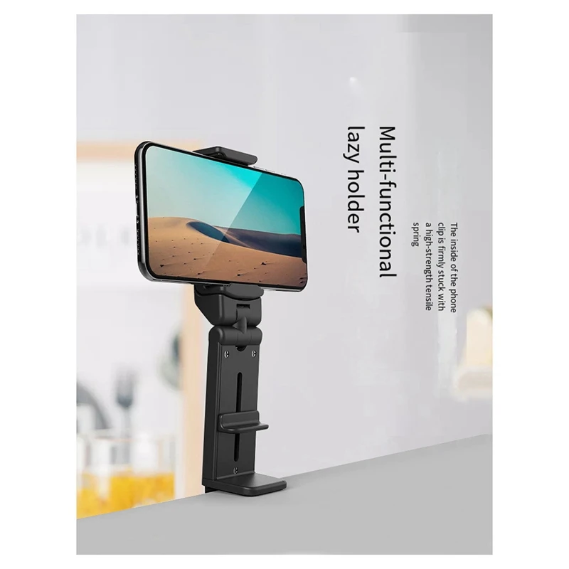 Universal 360 Rotate Foldable Airplane Travel Phone Holder Stand