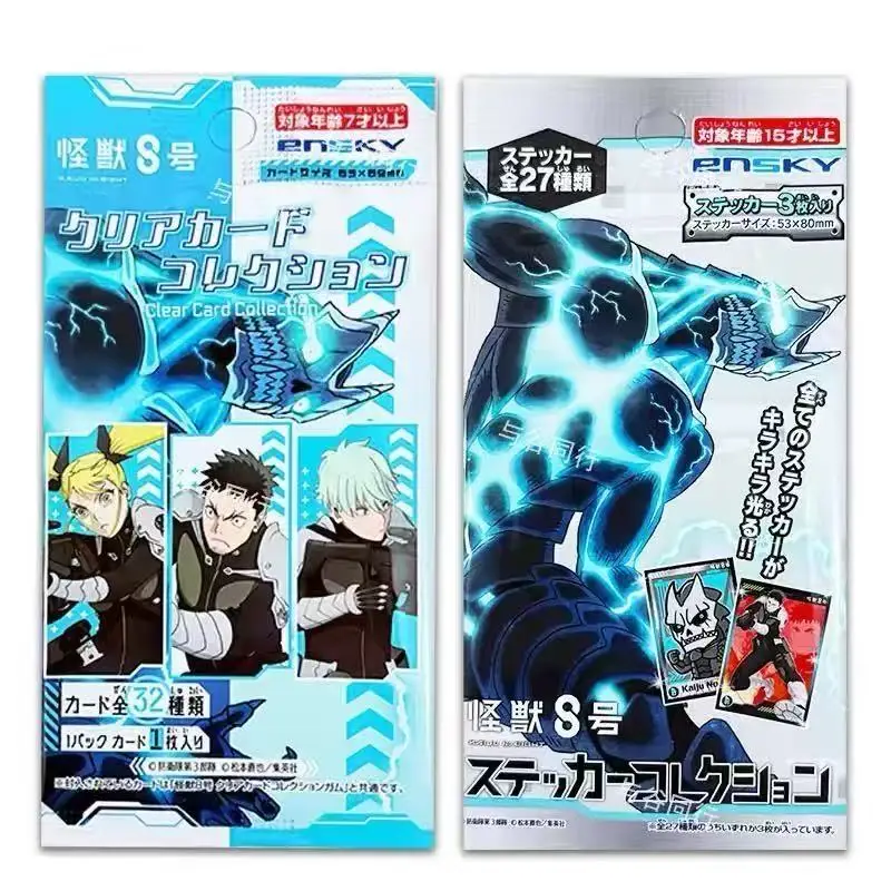 Original Jp Anime Kaiju No.8 Kafka Hibino Mina Ashiro, 3pcs Stickers Per Pack, Collect Gifts