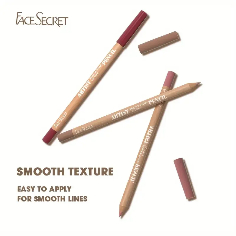 Combo per trucco labbra da 6 pezzi, rossetto opaco in velluto a lunga durata, regalo perfetto impermeabile per il giorno di Natale, set di matite per labbra