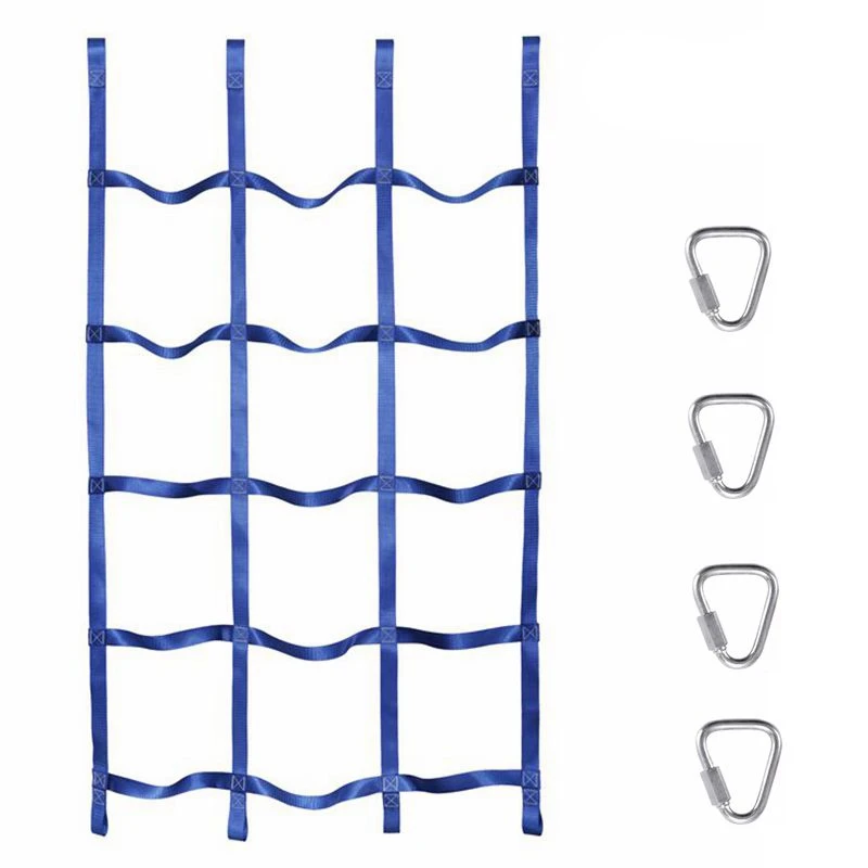 

Indoor/Outdoor Climbing Net (70Inchx43Inch)Playground Freight Net,Swing Climbing Net,Children Climbing Net,Dark Blue