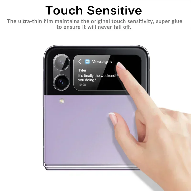 For Flip4 Flip3 Camera Lens Protector for Samsung Galaxy Z Flip 4 3 Full Cover Camera Lens Glass Z Flip 4 5G Protective Film