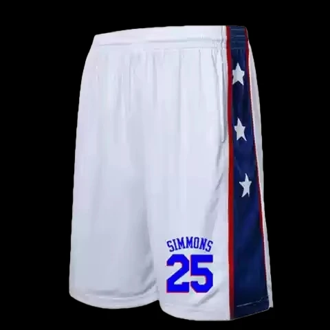 2026 Neue Modische Sommer-Sport-Basketball-Shorts Trainings-Mehrfarben-Shorts Atmungsaktive Sportshorts für Erwachsene Streetwear – Detail 5