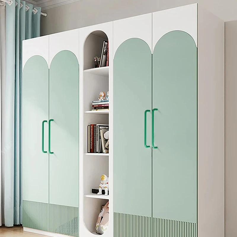 U Type Colorful Kitchen Cabinet Handles 128mm Knobs and Handles for Drawer Cupboard Children's Room Closet Pull Furniture Handle