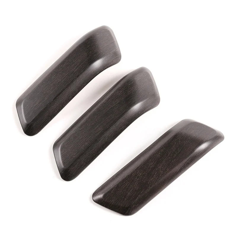 

#184S 3Pcs Car Inner Door Handle Cover Trim Sticker Wood (Wood Grain)