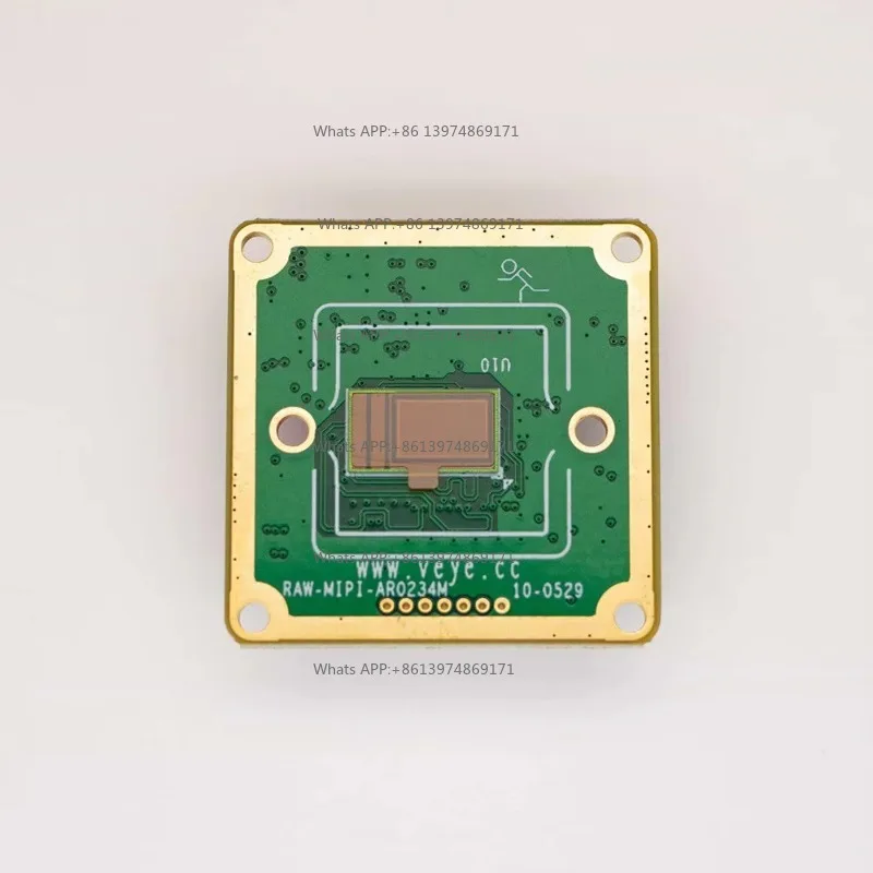 2-Megapixel Black-and-White Machine Vision MIPI Interface Industrial Camera AR0234 Support Raspberry Jetson