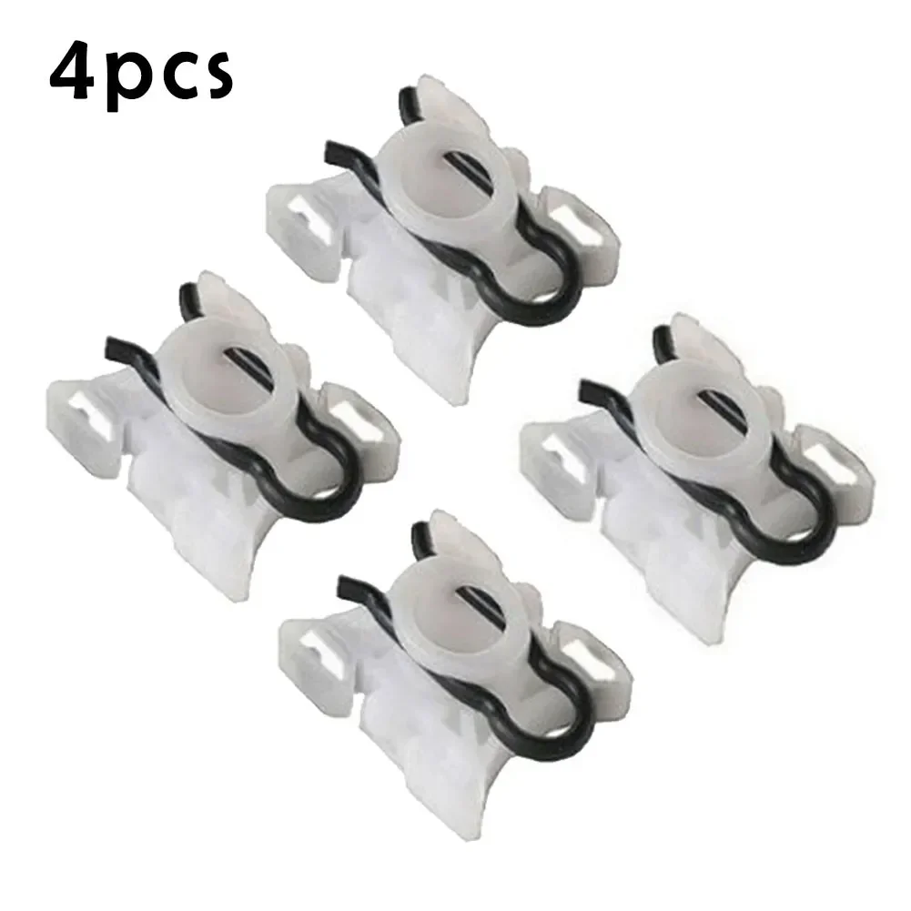 4 Pcs Sliding Guide Clips Retainer White Plastic For BMW E32 E34 E36 E85 E92 Z3 Z4 Lift Part Pivot