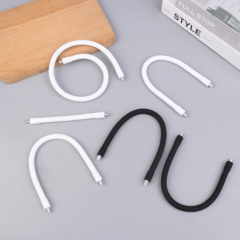 

1 шт. M6 M8 наружная и внутренняя резьба, мягкий свет, гибкий кабель, сделай сам, металлический силиконовый шланг на гибкой стойке, гибкая форма, универсальный для лампы