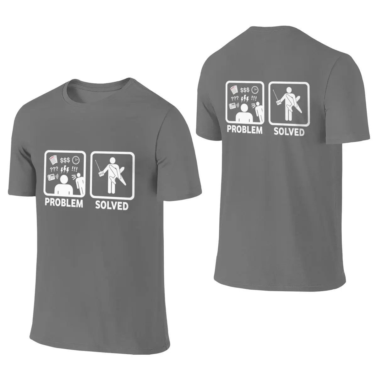 RC Radio Controlled Planes Problem Solved Drapey Reversible T-shirt Basic Commuting Durable Tees