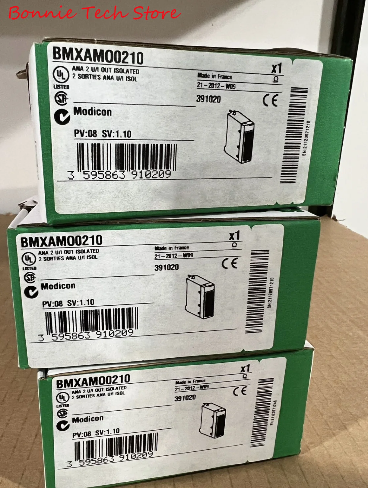 BMXAMO0210 for Schneider isolated analog output module X80 - 2 outputs