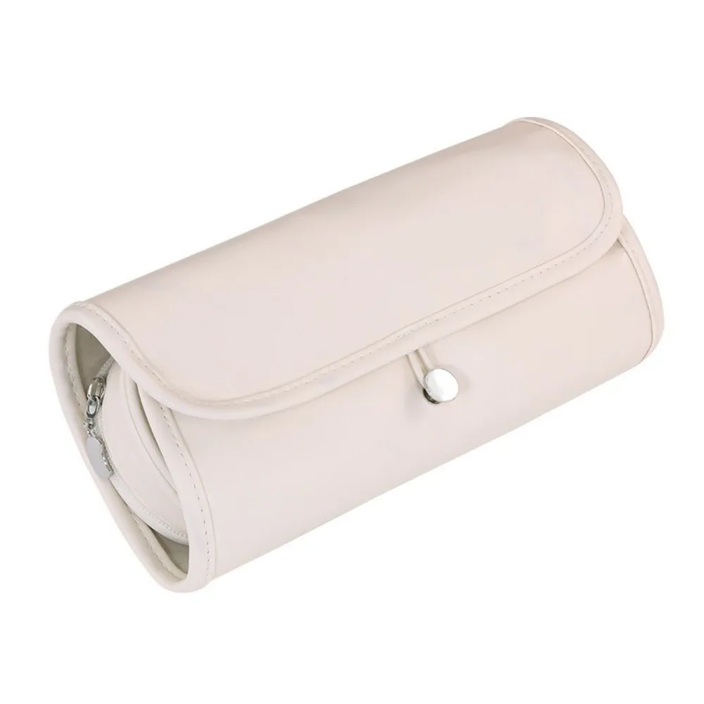 Waterproof Makeup Brush Bag Dust-proof Large Capacity Cosmetic Storage Bag Save Space Detachable Roll Cosmetic Bag