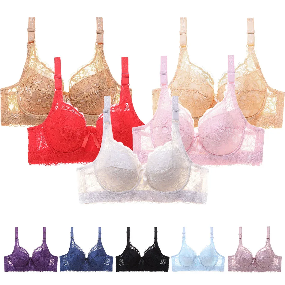 Women's Thin Lace Lingerie Gathers Lingerie Embellishes Side Breasts And Adjusts Chest Shape Training Bras