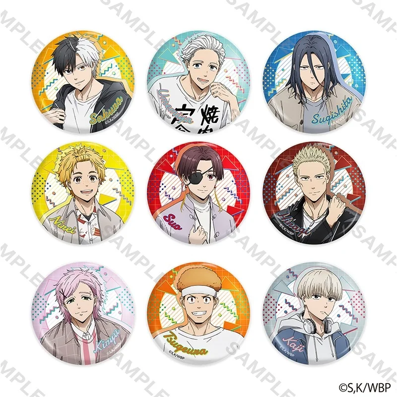 Japan Yomiuri Tv Station Goods Defend Wind Chimes Pw Badges Peripheral Sakura Haruka Sou