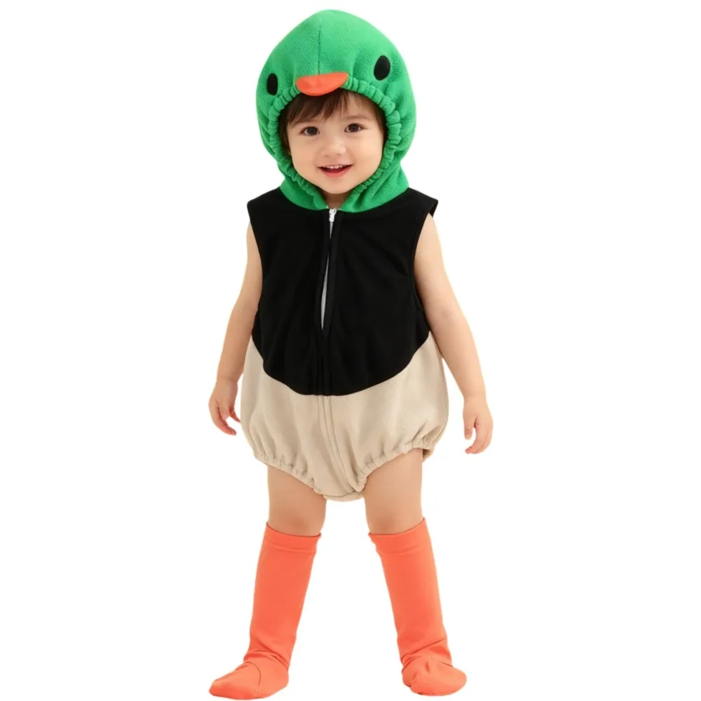 

2pcs/set Baby Boy Girl Bird Bodysuits Outfit Newborn Photography Props Romper 0-24M