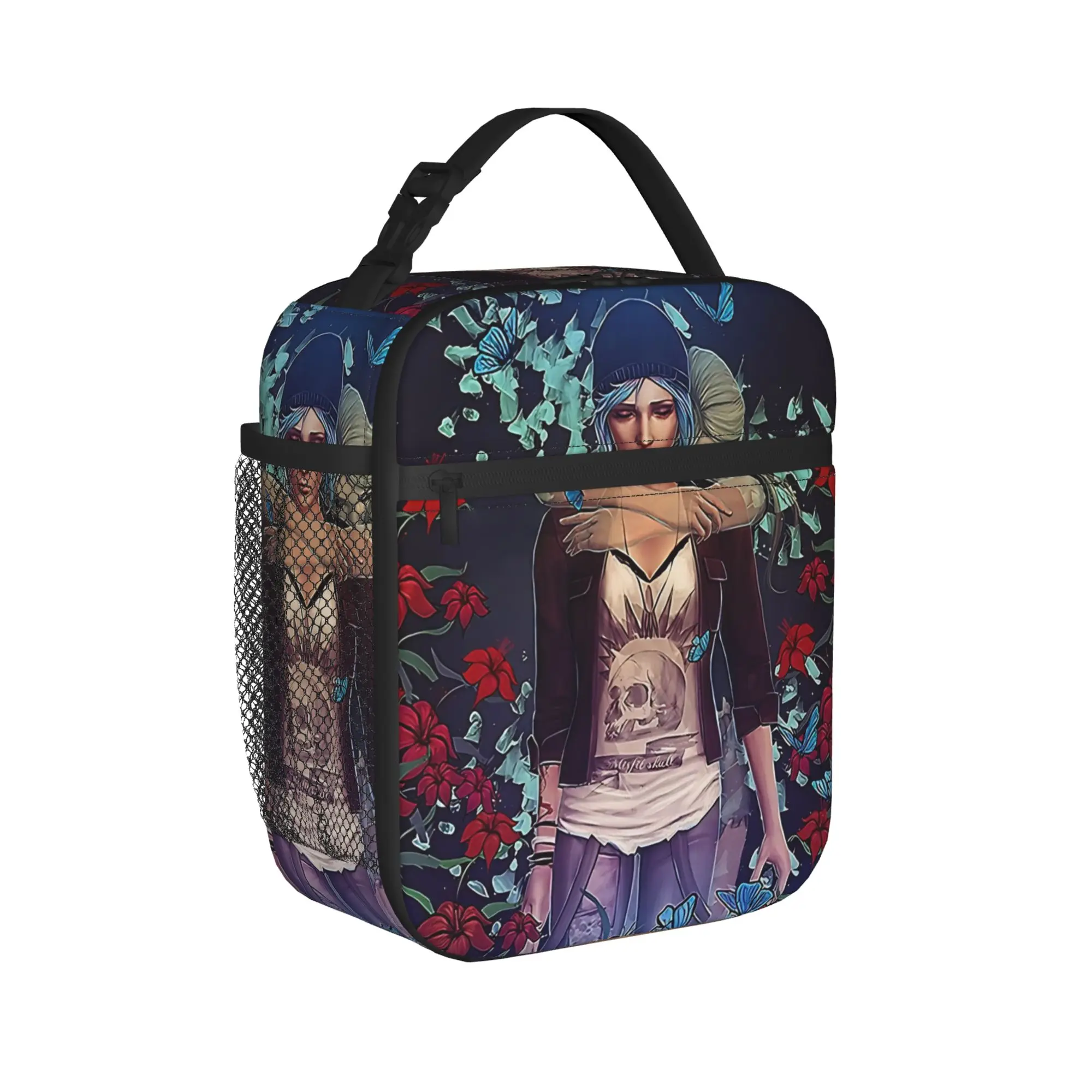 Life is Strange Chloe & Rachel Insulated Lunch Bags High Capacity  Reusable Cooler Bag Lunch Box Tote Office  Travel Men Women