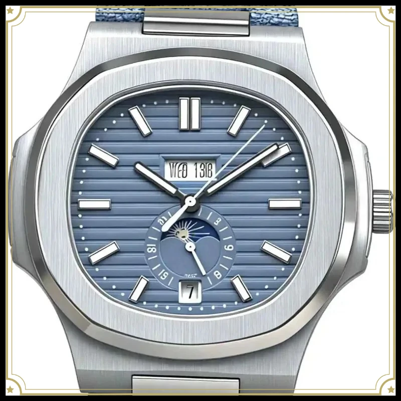 88A Store 40mm Men Watch 904L Steel Automatic Mechanical Movement Customized Watches