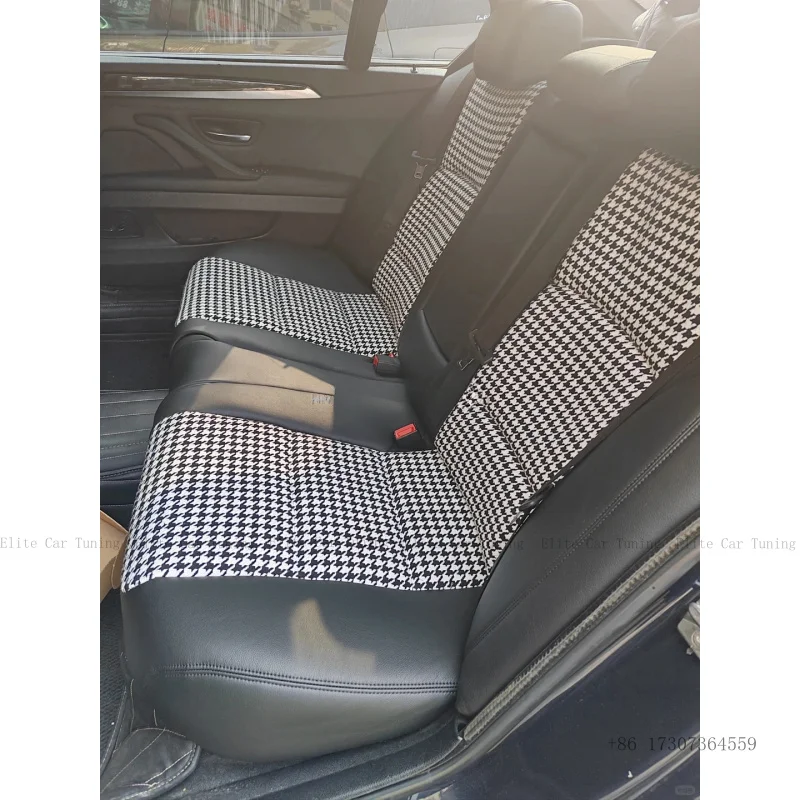For BMW F10 M5 Custom Interior Upgrade M5 Chair Kit Seat Covers 520 525 528 530 535 Fit F10 F11 F18 Models