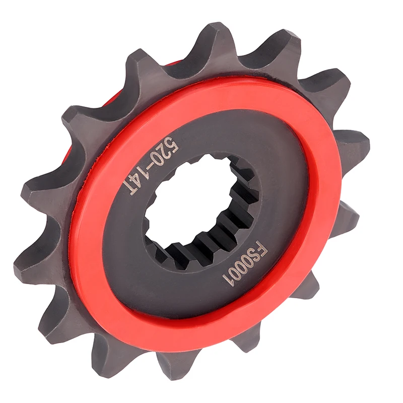 الطريق العاطفة قطع غيار الدراجات النارية 21510 14T الجبهة سلاسل الاضراس عجلة لهوندا FMX650 NX650 SLR650 لسوزوكي GSX-R 23801-MAK-000