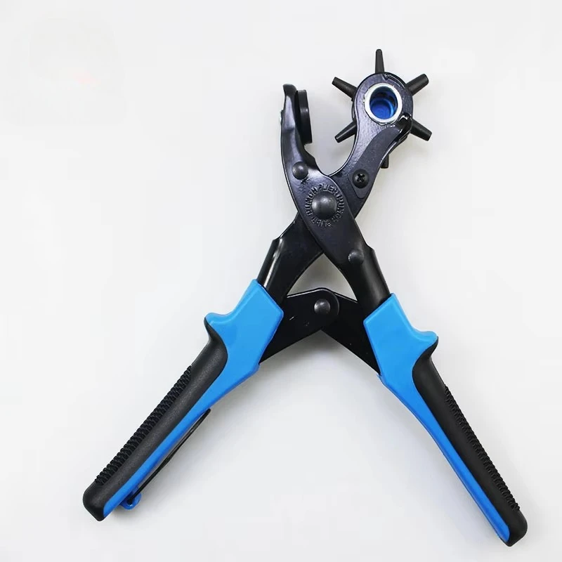 340 Pcs Leather Hole Puncher Plier Tool Set for Leathers, Belts, Straps, Pet Collars, Shoes, Saddles, Canvas & Diy Crafts