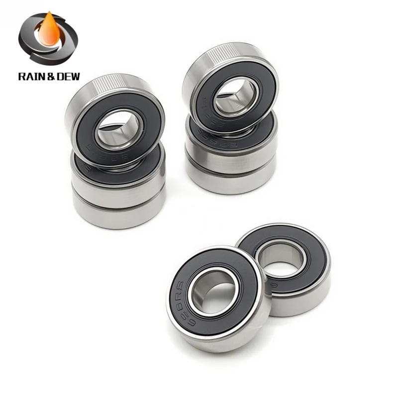 695RS Bearing 10PCS 5x13x4 mm ABEC-7 Hobby Electric RC Car Truck 695 RS 2RS Ball Bearings 695-2RS Black Sealed