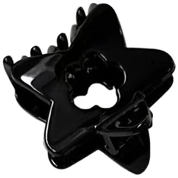 Star Hair Clip Cute Sweet Star Hair Claw Clamps Hollow Star Decorative Headwear Small Hair Catch Jaw Clips Barrettes