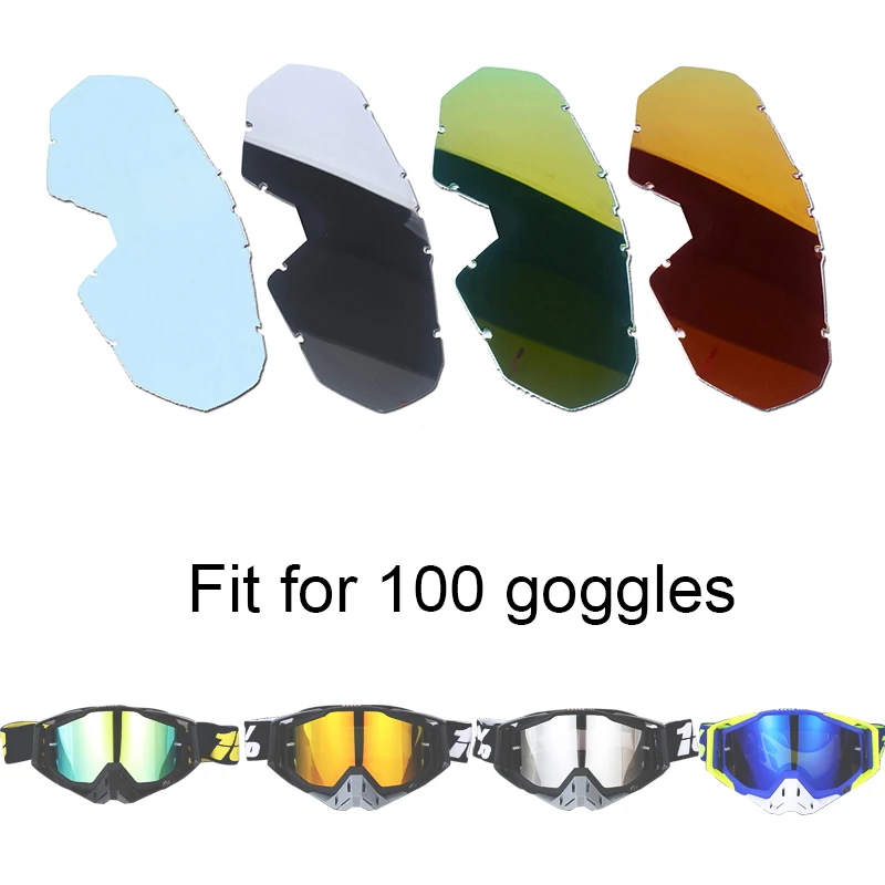 Motocross Goggles Lens MX Off Road Glasses Motorcycle Helmets Goggles Ski Moto Glasses Sunglasses Goggles Lens Spare Parts