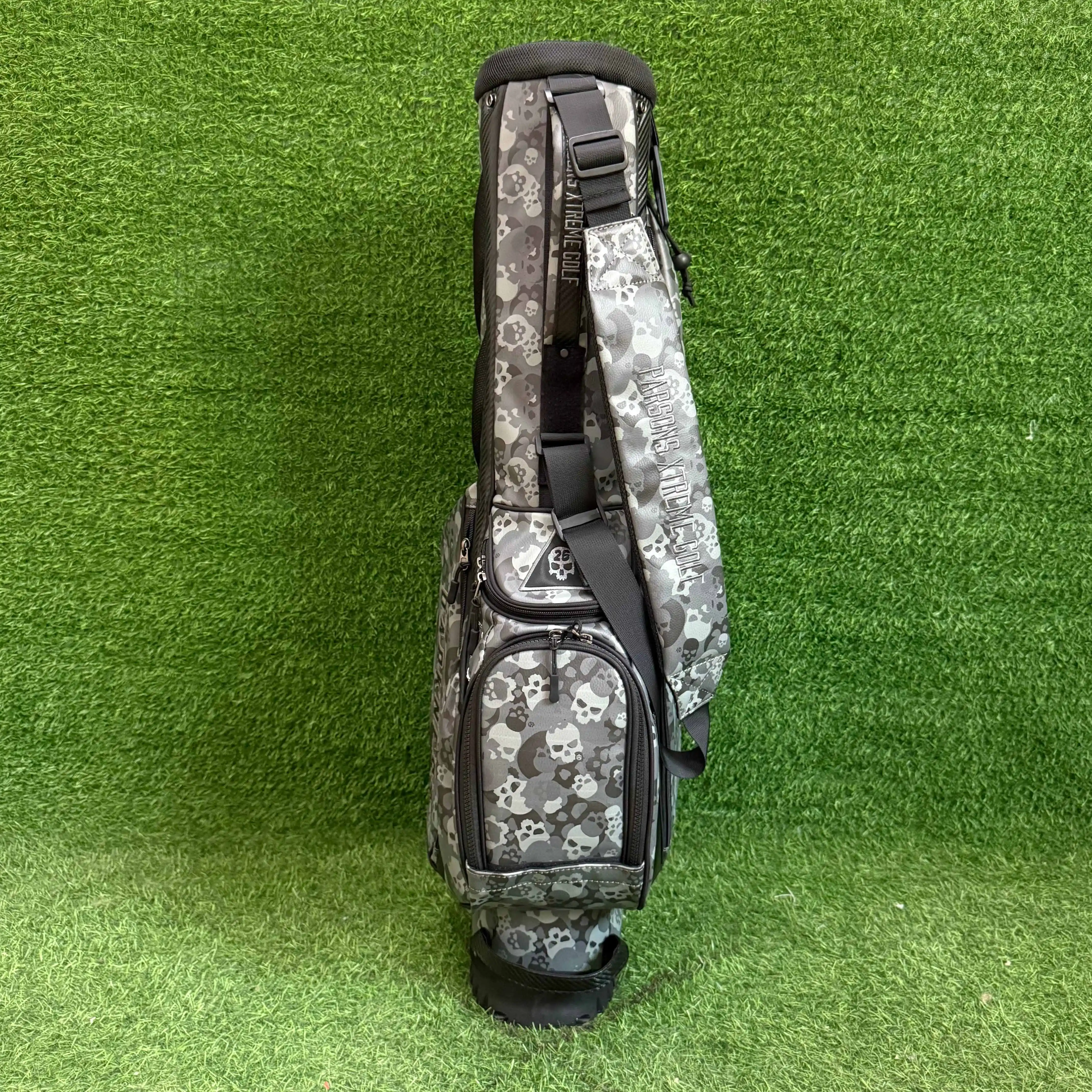 Torba golfowa, torba caddy, saszetka golfowa, torba golfowa typu stand bag, torba caddy, modna, personalizowana, uniwersalna torba na kije golfowe z paskiem na ramię (dostawa z Korei w około 10 dni)