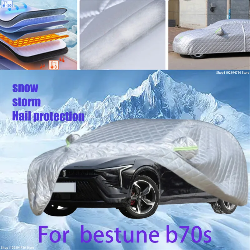 

For bestune b70s Outdoor Cotton Thickened Awning For Car Anti Hail Protection Snow Covers Sunshade Waterproof Dustproof