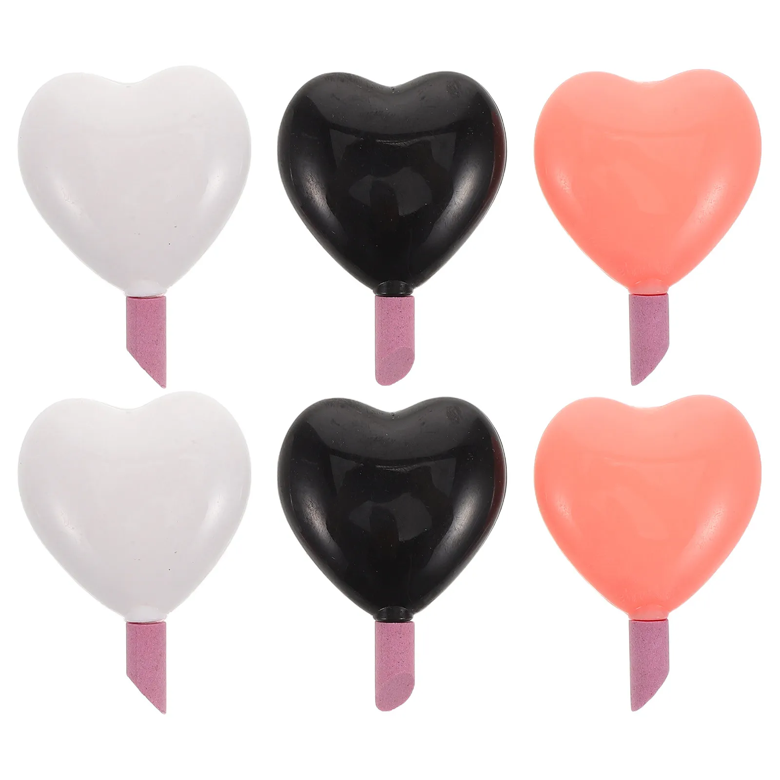 

Набор для ухода за ногтями из 6 предметов: портативный полировочный буфер в форме сердца, пушер для кутикулы, маникюрный инструмент, пемза-карандаш для маникюра