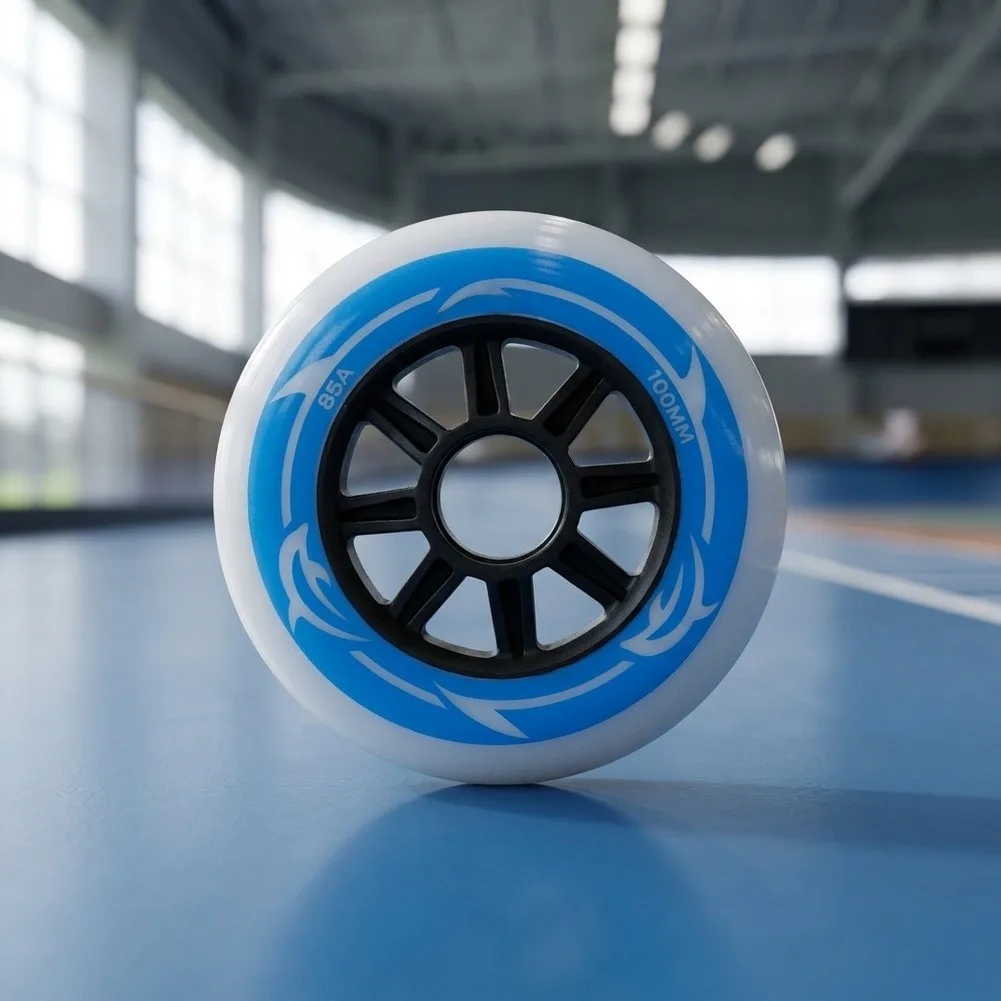 100mm for skate Wheels Inline Racing Wheels Fashionable Color Options Compatible With Frames Training Equipment 90mm 100mm