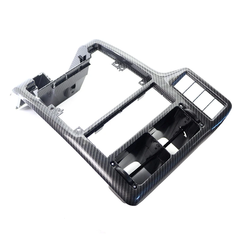 Carbon Fiber Style Center Console Grill Dash AC Air Vent Grille For Polo 6N 1994-1997 Caddy 1998-2002 6N1858069A