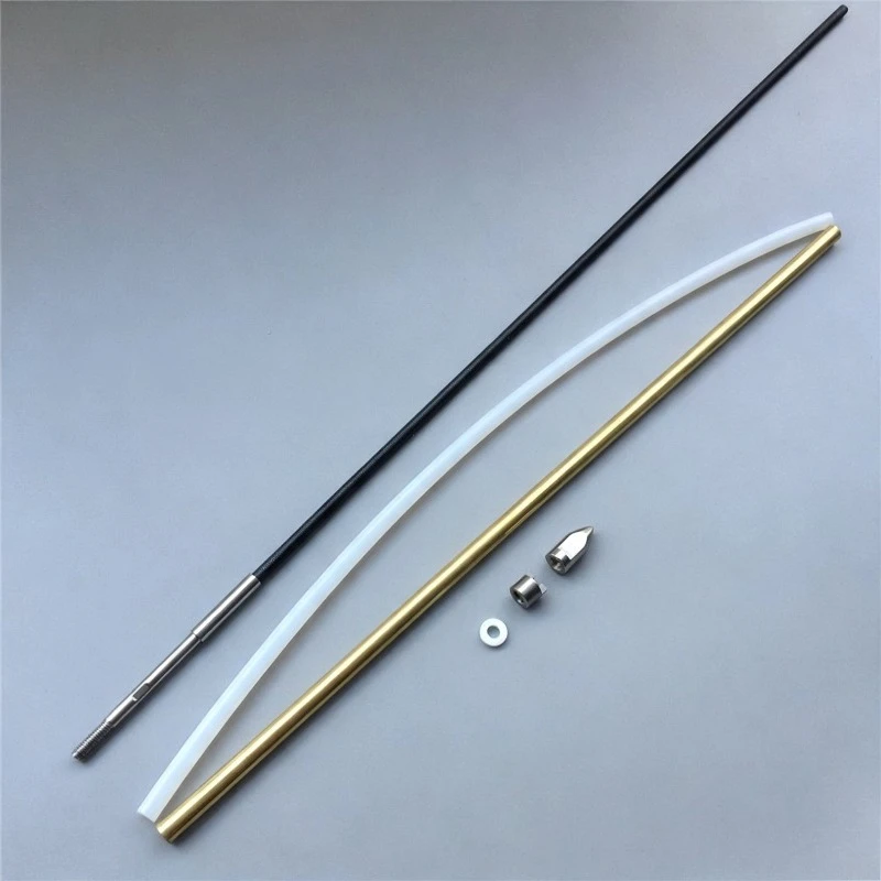 4mm Welded Flex Shaft, Forward Integrated Drive Shaft Set for Electric RC Boat