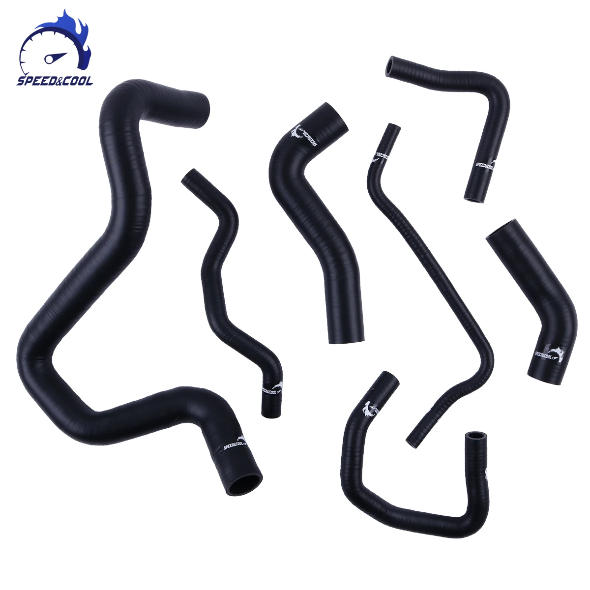 

Fit Audi A3 S3 TT MK1 1.8T Golf MK4 180PS Silicone Radiator Coolant Pipe Tube Hose